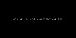 planetabhi/skills logo
