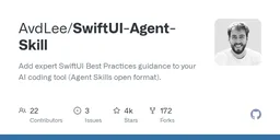 AvdLee/swiftui-expert-skill logo